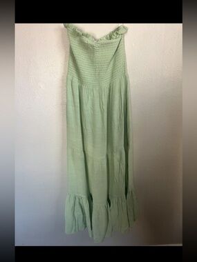 American Eagle Outfitters Light Green Maxi dress